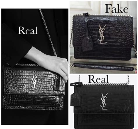 spot fake ysl clutch|real YSL vs fake.